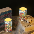 Christmas Decor Flickering Flameless Candles with Remote Timer - Image 6