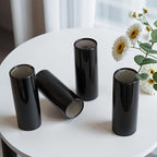 Modern Black Ceramic Vase Set of 20 for Living Room Bedroom 5.51'' Minimalist Fresh Small Flower Vases for Bouquet Fake Plant Home Decor Office Fireplace Centerpieces Nordic Style 10 Pack - Image 5