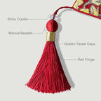 Christmas Red Chenille Table Runner for Center Decoration(13x60inch) - Image 4