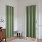 KOUFALL 78 Inch Closet Curtains for Open Closet, Boho Room Divider Curtains Door Curtain for Doorway, Wide 52 x 78 Inches Long 2 Panels Set - Image 2