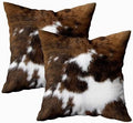 TOMWISH Pack of 2 Christmas Cowhide Printing Western 24x24 Pillow Cover by HOMEDECOR