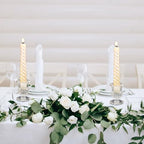 66 Pcs Clear Glass Candlestick Holders Taper Candle Holder Bulk 2.5 Inch Candle Stick Holder for Table Centerpiece Mantel Wedding Housewarming Gift Rustic Vintage Valentines Dinning Decoration (Clear) - Image 6