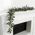 3 Pcs Artificial Leaf Vine, 18 Ft Garland Olive Green Vine by ENIPEDITA