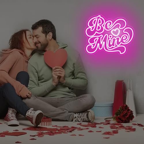 Be Mine Neon Sign, Valentine's Day LED Light, Gift for Lover - Image 2