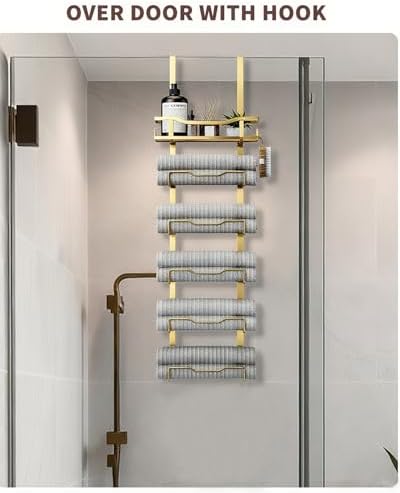 Aetyord Hanging Towel Racks for Bathroom Storage - Image 3