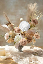 Ling's moment Artificial Wedding Fall Flowers Deluxe Combo, Boho & Nude - Image 2