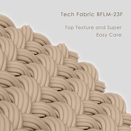BALCONY & FALCON Rectangle Table Cloth Waterproof Beige 55"x95" - Image 2