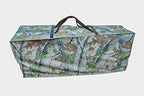 Outdoor Rectangular Cushion/Cover Storage Bag, Protective Zippered Storage Bags with Handles, 60"X20"X28" Leaf - Image 2