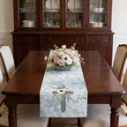 Everlasting Grace Table Runner – Christian Cross Floral Dining Table Décor, Faith-Inspired Christian Home Décor (16x72 Inch, Polyester) - Image 4
