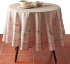 Maison d' Hermine Table Cloth Round Table 100% Combed Cotton 70" Diameter by MaisondHermine
