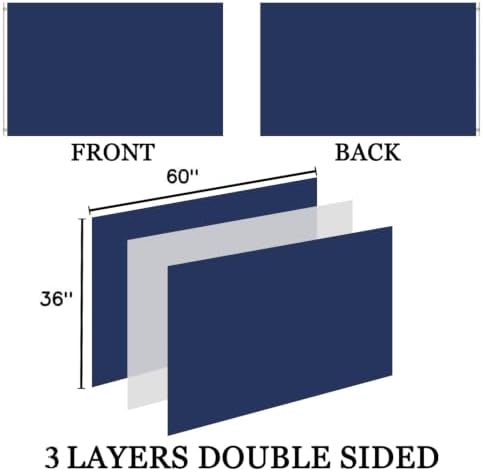 Embroidered Navy Emblem Flag Double Sided 3x5 Outdoor- 300D Heavy Duty Nylon- Military 3x5 Navy Outdoor Banner Flag- Brass Grommets & 4 Rows Stitched - Image 3