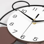 Wall Clock Decorative Modern Wall Clocks with Pendulum Silent - Image 6