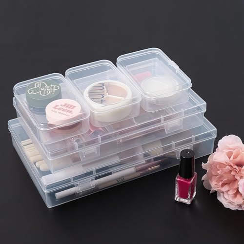 LJY 20 Clear Plastic Boxes, 3 Sizes for Hardware - Image 4