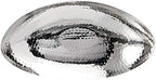 Elegance Hammered 14-1/2 by 8-Inch Stainless Steel Oval Fruit Bowl - Image 4