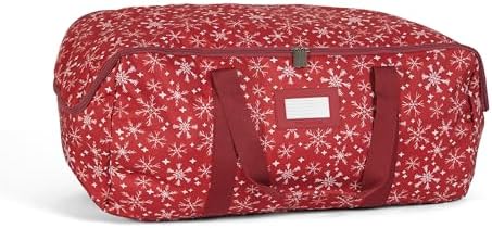 Covermates Christmas Tree Storage Bag, Red Snowflake by Covermates