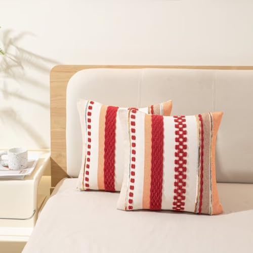 Boho Throw Pillow Covers Decorative Neutral Farmhouse Pillow case - Image 5