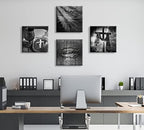 Christian Canvas Wall Art Decor Easter Bible Verse Set of 4 for Church - Image 4