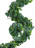 ucky 4Pack Total 24FT Green Fake Vines Ivy Leaves Vines for Bedroom Greenery Garland Fake Leaves Leaf Wall Decor Faux Hanging Vines Plants Outdoor Garland by ucky