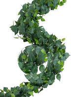 ucky 8Pack Total 48FT Green Fake Vines Ivy Leaves Vines for Bedroom Greenery Garland Fake Leaves Leaf Wall Decor Faux Hanging Vines Plants Outdoor Garland by ucky