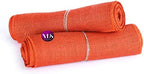 VDS Pack of 5, Burlap Table Runner 100% Natural Jute Rustic Hessian Table Cloth Centrepiece for Wedding Bridal Shower Birthday Event Party Banquet Table Decoration (Size 12X108 Inch)(Orange) - Image 5