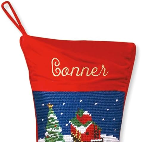 Lillian Vernon Personalized Heirloom Needlepoint Stocking - Image 6