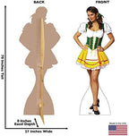 Cardboard People Beer Garden Girl Life Size Cardboard Cutout Standup - Image 2
