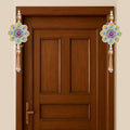 Divyakosh Diwali Decoration Door Hanging (1 Pair) for Door Tags/Sohn/Shoon | Diwali Decor for Home & Door Hanging Decorative Items | Pooja Room Decorations Item | Decorative Items | by Divyakosh
