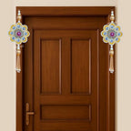 Divyakosh Diwali Decoration Door Hanging (1 Pair) for Door Tags/Sohn/Shoon | Diwali Decor for Home & Door Hanging Decorative Items | Pooja Room Decorations Item | Decorative Items | by Divyakosh