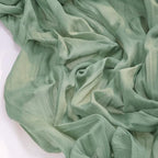 Sage Green Cheesecloth Table Runner Fall Wedding Birthday Party Home Decor - Image 2