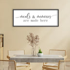 YWJKWLGS Kitchen Signs Wall Decor Art Meals and Memories Are Made Here Sign - Image 5