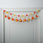 Desi Favors Toran with Hanging Bells for Door, Marigold Decorations for Pooja, Bandhanwar, Diwali, Mantle, Indian Thoranam, 3 Feet (Pack of 1) - Image 4