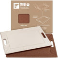 2-in-1 Serving Tray & Placemat | Faux Leather & Reversible by FREEFORM