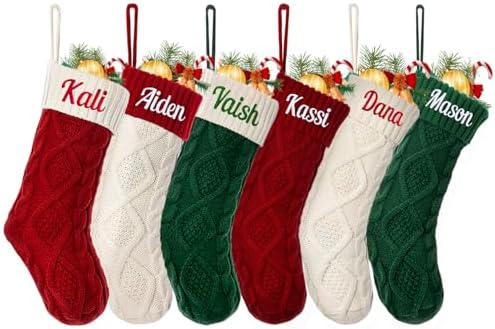 Personalized Christmas Stockings,Custom Name Family Christmas Stocking by Ulicoprofessionalpersonalized