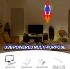Rocket Neon Sign for Kids Bedroom, Space Decor for Boys Gaming Room - Image 7
