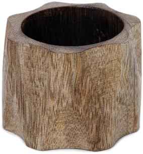 Lightnpro Natural Wooden Decorative Napkin Rings Set of 12, Serviette Napkin Rings Bulk for Party Decoration, Table Top Décor for Dinning Table, Everyday, Christmas, Easter Family Gatherings - Image 5