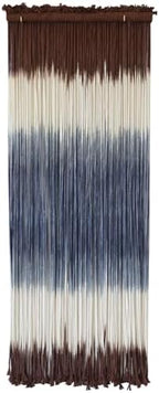 Macrame Wall Hanging Dip-Dye Wall Decor 15''W*39''L Boho Handmade Fiber Wall Art Decor for Nursery Bedroom Living Room by FLBER