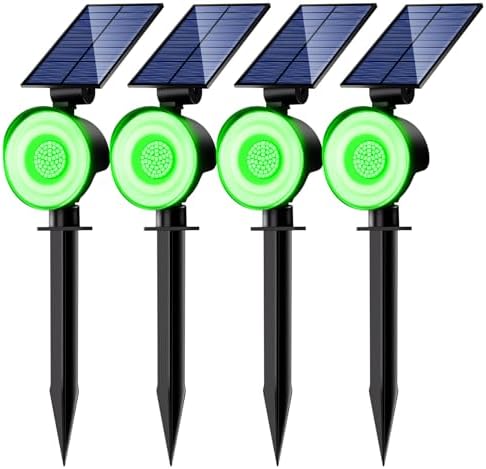nipify Solar Spot Lights Outdoor Waterproof, Landscape Spotlights by Nipify