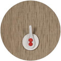 Chilewich Bamboo Placemats Set of 4, Round Woven Placemats by Chilewich