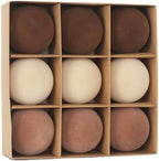 4In Velvet Ornaments for Christmas Tree, 9pcs Large Christmas Ornaments Set by Senjie
