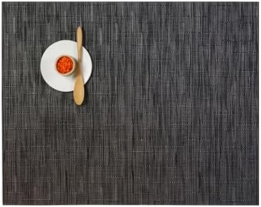 Chilewich Bamboo Placemats Set of 4, Woven Rectangle Placemats by Chilewich