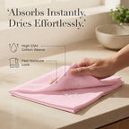Urban Villa Cloth Napkins Cotton 20x20 (Set of 12) Pink - Image 3