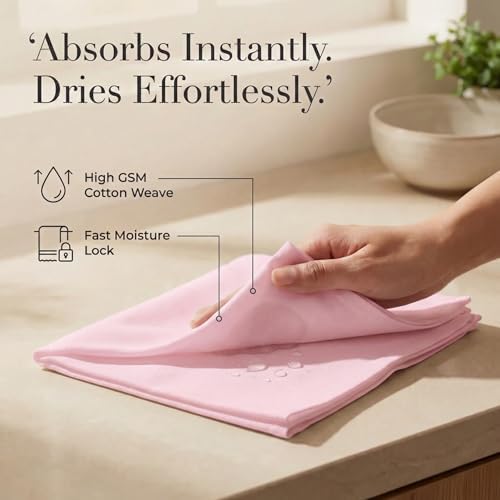Urban Villa Cloth Napkins Cotton 20x20 (Set of 12) Pink - Image 3