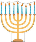 Cardboard People Hanukkah Menorah Life Size Cardboard Cutout Standup by CardboardPeople