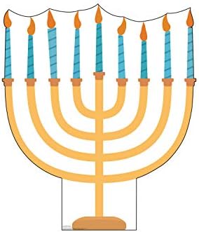 Cardboard People Hanukkah Menorah Life Size Cardboard Cutout Standup by CardboardPeople