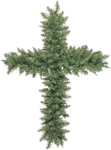 2 Pack 24Inch Wire Wreath Frame,Cross Shaped Wreath Form for Crafts - Image 5
