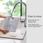 Placemats Set of 12 - Easy Clean Woven Vinyl Placemats for Dining Table, Indoor/Outdoor Place Mats, Washable PVC Table Mats（Gray） - Image 4