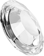Crystal Candle Holders Pillar Candlestick Decorations for Home Party Dinner Christmas Suitable for Large Cylindrical Candles Hand-Cut 4.3'' X 1'' Clear - Image 6