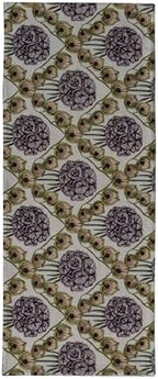 Creative Co-Op Cotton and Linen Printed Table Runner with Flower Pattern, Multicolor by Unknown