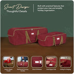 Covermates Christmas Tree Storage Bag, Red - Image 4