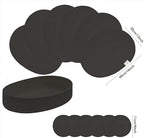 Oval Cotton Rope Placemat Set (13, Black) - Image 6